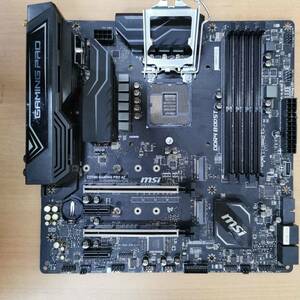 MSI Z370M GAMING PRO AC/MATXマザーボード/(LGA1151)INTEL第8,9世代CPU対応/PCパーツ DIY 修理材料★動作未確認・ジャンク★現状渡し