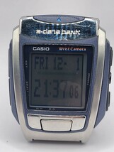 カシオ CASIO e-data bank リストカメラウォッチ WQV-10 カラー液晶 腕時計型デジタルカメラ メンズ腕時計_画像4