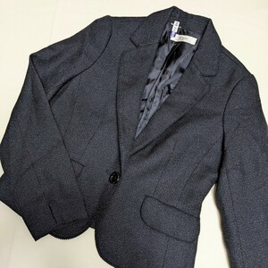 +FZ166 Krone Krone formal lady's 9 number 9AR long sleeve jacket tailored jacket black business ceremony 
