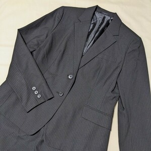 +FZ173 PASHLEYpashu Lee формальный женский 17 номер 17AR костюм чёрный полоса жакет юбка бизнес церемония 