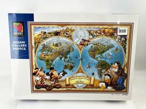 未開封品 レア 希少 2000ピース ジグソーパズル ディズニー グレートマップ 世界遺産 美品 ミッキーマウス ミニーマウス 1円～