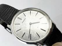 未使用 SEIKO セイコー 2220-0430 CHARIOT シャリオ メンズ 腕時計 手巻き式 シルバー 白文字盤 ビンテージ　アンティーク_画像7