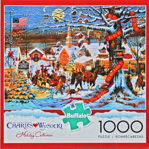 チャールズ・ワイソッキ　ー　SMALL TOWN CHRISTMAS 1000ピース