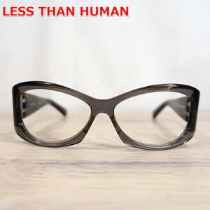 【良品】レスザンヒューマン　太フォックス　KEMURI PRODUCTIONSコラボ　HOULANTAI　less than human　灰茶