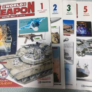 ＷＯＲＬＤ　ＷＥＡＰＯＮ（ワールド・ウェポン）　2002年1/2/3/5 まとめて4冊【送料込】