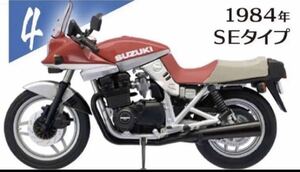 残り1 エフトイズ　F-toys　ヴィンテージバイクキット　１０　スズキ　 刀 1984 KATANA SUZUKI GSX1100S 刀　4