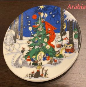 Arabia！アラビア！ムーミン　クリスマスプレート　ウォールプレート