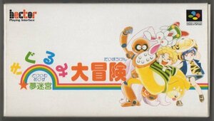 14049★スーパーファミコン SFCソフト★どりいむめいず 夢迷宮 きぐるみ大冒険 / 1994年 / ヘクト【箱説付★起動確認済】