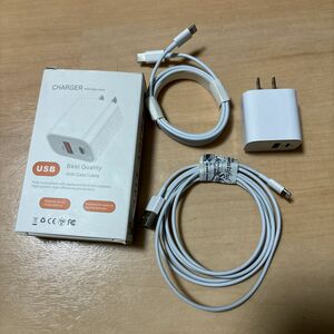 iPhone充電器　20W 他USB-C USB-A機器対応