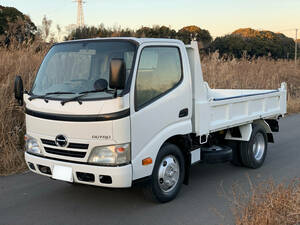 日野 デュトロ ダンプ 平成22年車 BDG-XZU314T 5MT 3ペタル 最大積載量3t 101,500KM 4ナンバー 1年車検付き HINO DUTRO