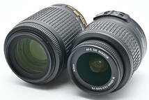 1A-783 Nikon ニコン D60 AF-S DX NIKKOR 18-55mm + 55-200mm 一眼レフデジタルカメラ_画像6