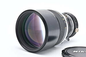 1B-537 Nikon ニコン Ai-S NIKKOR 135mm f/2 + K1～4 + F→C マウントアダプター マニュアルフォーカス 望遠 レンズ 大口径