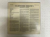 売切〜♪ Clifford Brown Memorial Album BLUE NOTE1526 LPレコード　_画像2