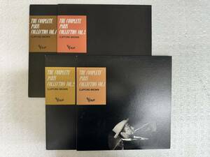 売切〜♪ clifford brown クリフォード・ブラウン　The complete Paris collection Vol.1-4 LPレコード