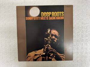 売切〜♪Sonny Stitt ソニー・スティット　DEEP ROOTS LPレコード　ジャズ