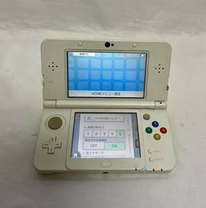 1円〜NEW 3DS 本体 きせかえ プレート しずえ どうぶつの森 通電確認済み