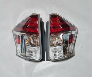 トヨタ プリウスα・ZVW41/ZVW40 純正 後期 テールランプ/テールライト ASSY 左右 LED 47-69 美品 2019年車 