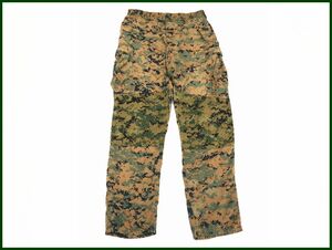 okinawa　base　米軍　実物　米海兵隊　試作品　USMC　MCCUU TROPICAL TEST PANTS　ウッドランド　テストパンツ　MEDIUM-LONG