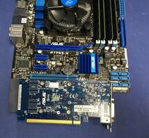 【中古】P7P55-M MicroATXマザー + i7-870 2.93GHz + 12GB メモリー + GT610(LowProfile) 動作確認品 #14180_画像6