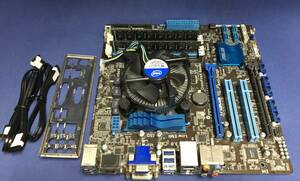 【中古】P8H67-M PRO MicroATXマザー + i7-2700K 3.50GHz + 8GB メモリー + 動作確認品 #14670