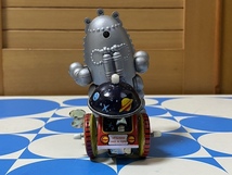 ⑨バイクに乗るロボット「BABY ROBOT」・ブリキのおもちゃ（ギミック有り）動作動画あり_画像5