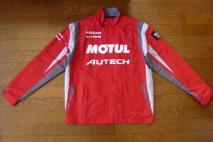 ☆nismo☆ニスモ☆NISSAN☆日産☆正規品☆GTR☆MOTUL AUTECH☆モチュール オーテック☆ドライバーレプリカブルゾン☆ジャケット☆M☆レッド