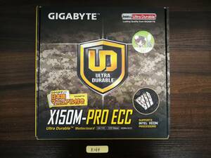 保証あり 美品 GIGABYTE GA-X150M-PRO ECC / LGA 1151 / mATX　XEON　V5　V6 対応