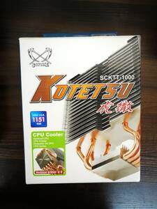 美品 INTEL 4本ヒートパイプ CPUクーラー SCKTT-1000 AMD Intel LGA 1150 / 1151 / 1155 / 1156 / 1200 / 1700 / 775 / 等対応