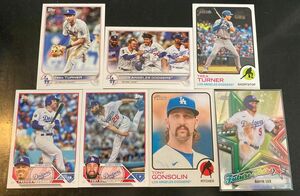 Topps MLB ロサンゼルス・ドジャース　ベースボールカードセット　