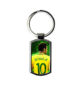 Metal Keychain キーホルダー メタル キーチェーン【 Neymar / ネイマール 】サッカー ブラジル -3