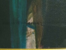 『美品 高精細アートグラフ/フランス画壇【オーギュスト・ルノワール】「ギャレット舞踏会」オルセー美術館取扱 共シール/額縦55㎝横70㎝』_画像3