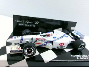 ミニチャンプス 1/43 スチュワート フォード SF1 #22 R.バリチェロ (8179-474)