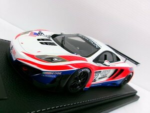 ピーコ 1/18 マクラーレン MP4-12C GT3 #22 United AutoSports Blancpain Monza 2012 (5125-508)