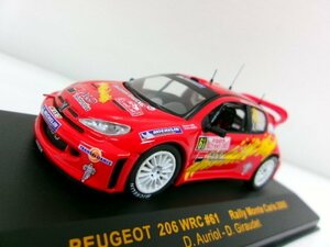 イクソ 1/43 プジョー 206 WRC #61 モンテカルロラリー 2005 D.オリオール (6144-123)