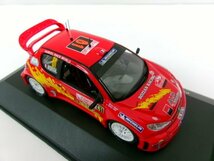 イクソ 1/43 プジョー 206 WRC #61 モンテカルロラリー 2005 D.オリオール (6144-123)_画像5