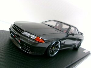 イグニッションモデル 1/18 ニッサン スカイライン R32 GT-R ニスモ ガングレーメタリック (5125-522)