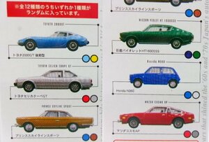 コナミ 1/64 絶版名車コレクション Vol.6 10台セット (2102-220)