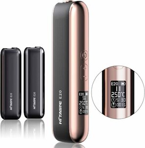 【新品】HITASTE E20 アイコスイルマ互換機IQOS ILUMA ローズゴールド 本体 連続45本 加熱式タバコ アイコス イルマ ハイテイスト