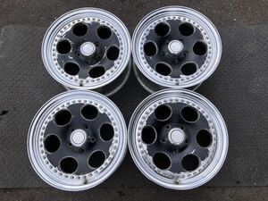 MEIWA BLOOD STOCK(ブラッドストック) 16インチ 7.5J +32 PCD114.3×5H 4本 中古 デリカ等 軽量 鍛造