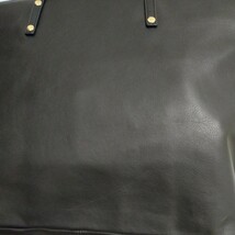 UGG トートバッグ　シンプル　黒　革製　未使用タグ付き_画像3