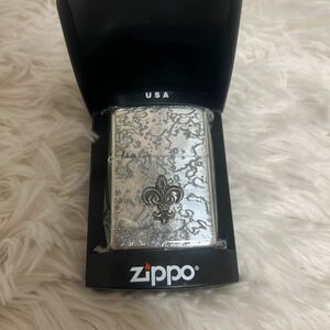 ZIPPO ジッポー ユリMETAL 2003年　未使用　希少！