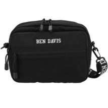 ☆ BLACK/BLACK ベンデイビス ショルダーバッグ 通販 BEN DAVIS バッグ メンズ 斜めがけ かっこいい ブランド レディース 旅行 トラベル_画像1