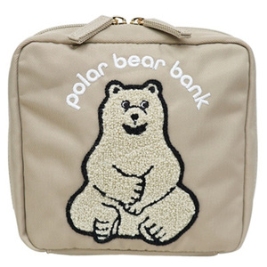 * серый ju* Pola - Bear банк SaGa la вышивка подставка сумка Pola - Bear банк сумка подставка сумка бардачок косметичка 