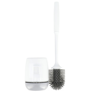 * gray ornament * brush toilet brush set mail order stylish toilet cleaning brush stand case attaching drainer function interior space-saving 