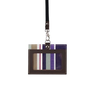 * small jupita- marine taupe *retowa-rute. soleil A294 ID holder card holder neck strap pass case 