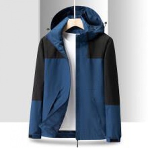 ☆ ブルー ☆ 2XLサイズ ☆ ジャケット フード付き 長袖 メンズ pmyjacket30 ジャケット フード付き 長袖 ウインドブレーカー コート