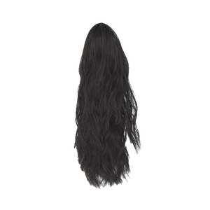 * natural black * clip type * wig ponytail pmyka018 wig ponytail long wig ek stereo 