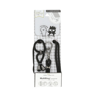 * Bad Badtz Maru * multi ring plus strap set multi ring plus strap set strap for mobile phone shoulder 