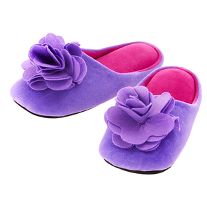 * violet * внутренний размер примерно 24.5cm салон обувь женский S.D.Ssenko- дизайн Studio почтовый заказ ... тапочки приятный модный ...