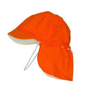 * 04 orange * L size (57-60cm) physical training hat mail order gymnastics hat . middle length measures child flap attaching removed type ultra-violet rays measures Kids neck sunshade 